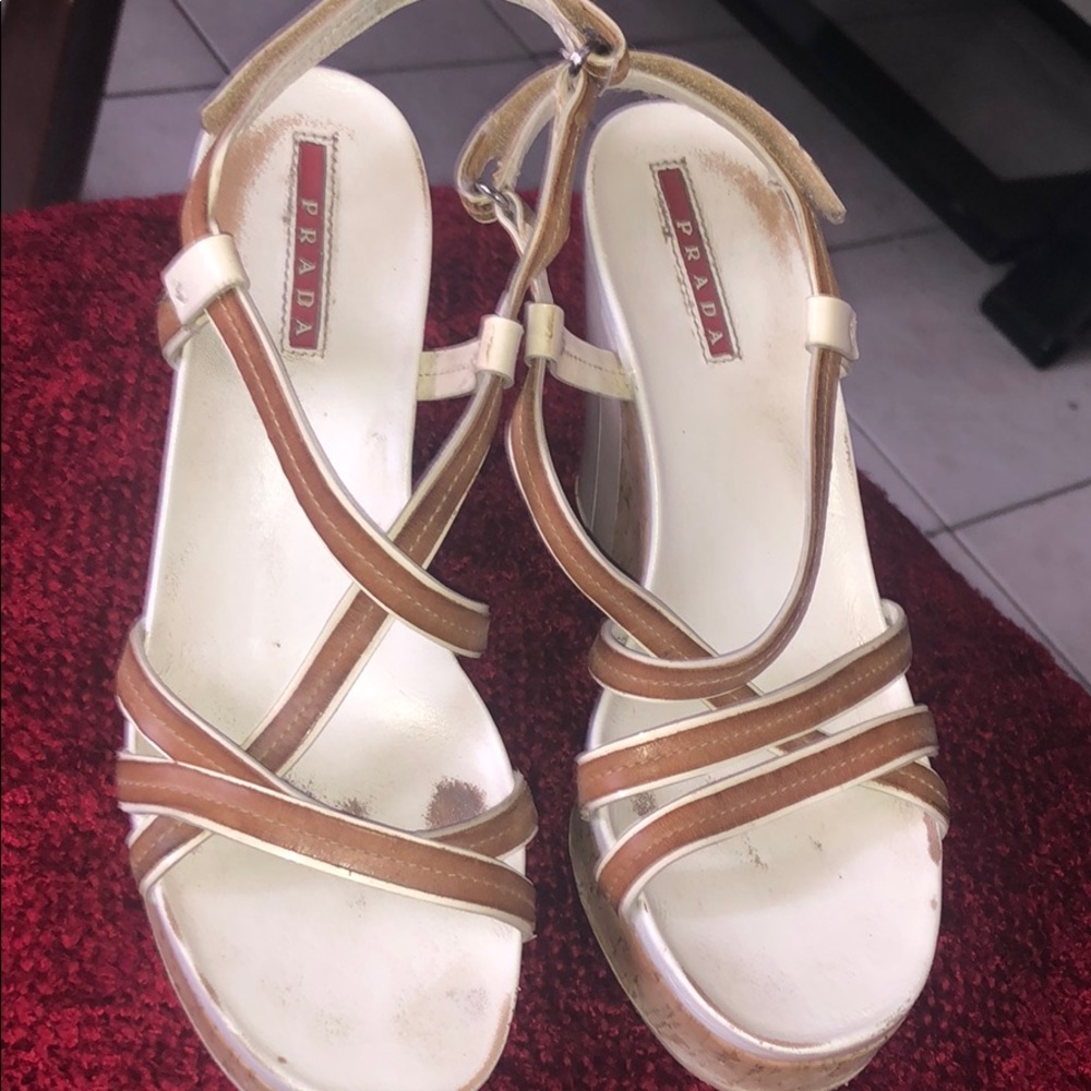 PRADA platform used condition size 37